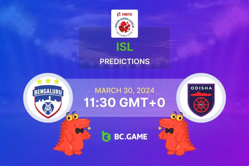 Bengaluru vs Odisha ISL Clash: Predictive Insights and Betting Strategies.