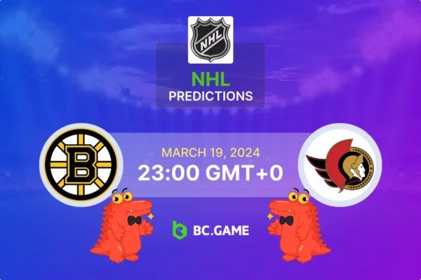 Boston Bruins vs Ottawa Senators Prediction, Odds, Betting Tips – NHL