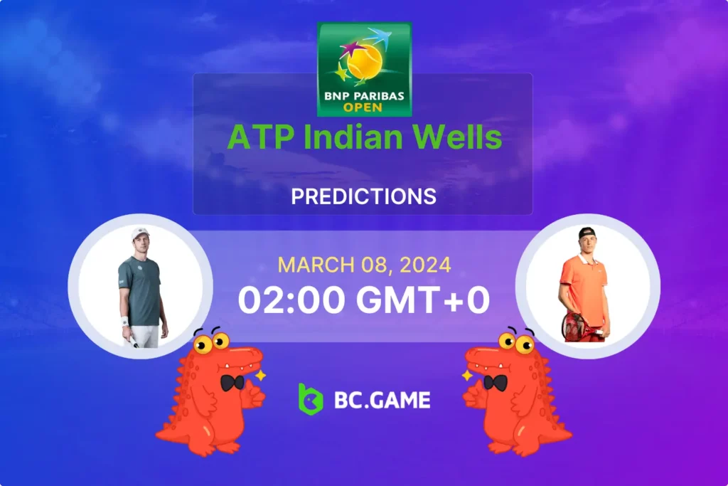 ATP Indian Wells Preview: Van De Zandschulp vs Shapovalov Clash.