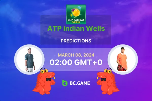 Botic Van De Zandschulp vs Denis Shapovalov Prediction, Odds, Betting Tips – ATP Indian Wells