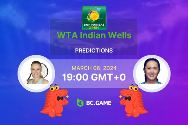 Caroline Wozniacki vs Lin Zhu Prediction, Odds, Betting Tips – WTA Indian Wells