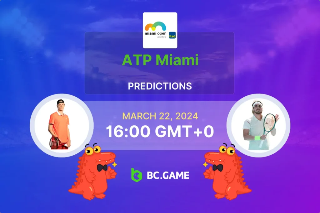 ATP Miami Tsitsipas vs Shapovalov: Key Predictions and Betting Odds.