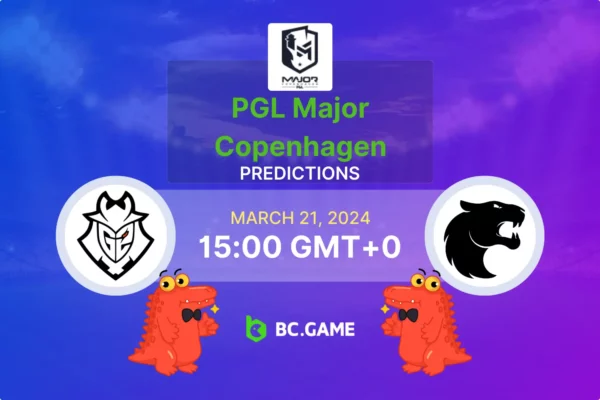 G2 Esports vs FURIA Predição, probabilidades e dicas de apostas – PGL Major Copenhagen