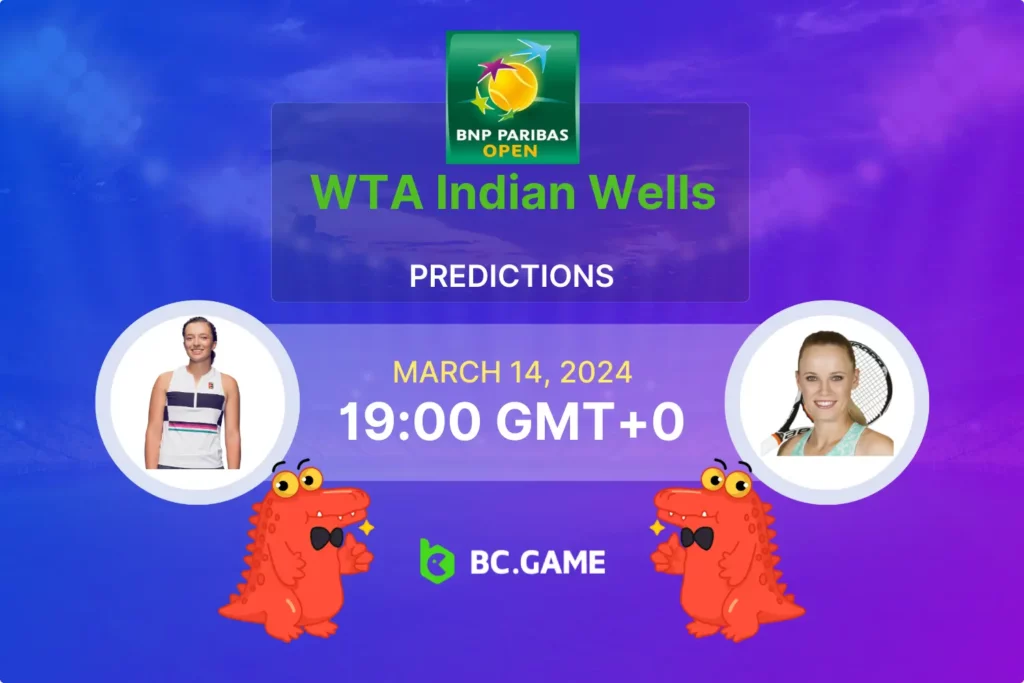 Iga Swiatek vs Caroline Wozniacki Prediction, Odds, Betting Tips – WTA Indian Wells