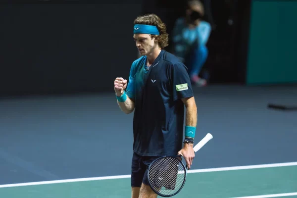 Rublev withdrew from the Dubai Open