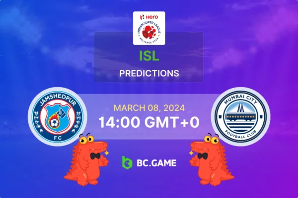 Jamshedpur FC vs Mumbai City FC Prediction, Odds, Betting Tips – Indian Super League 2023-2024