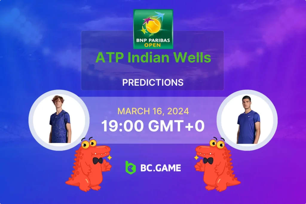 Sinner vs Alcaraz: In-Depth Prediction & Betting Guide for ATP Indian Wells.