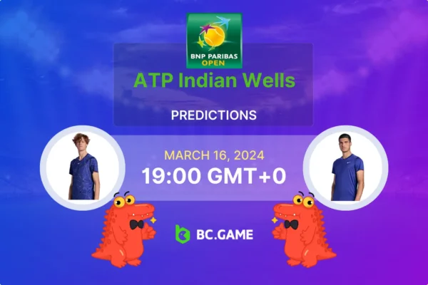 Jannik Sinner vs Carlos Alcaraz Prediction, Odds, Betting Tips – ATP Indian Wells
