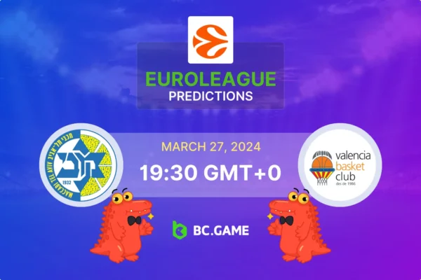Maccabi Tel Aviv vs Valencia Prediction, Odds, Betting Tips – EuroLeague Round 32