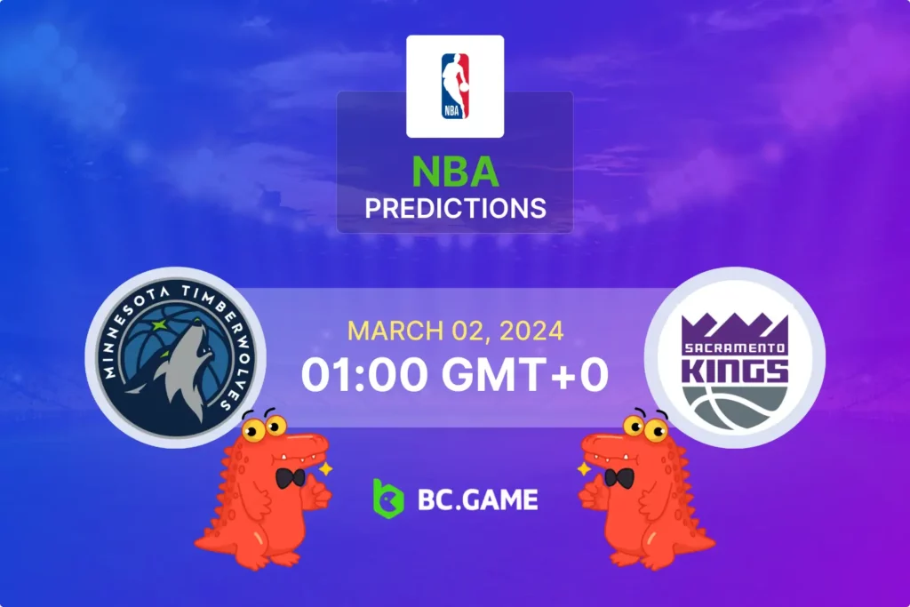 Minnesota Timberwolves vs Sacramento Kings Prediction, Odds, Betting Tips – NBA