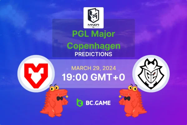 MOUZ vs G2 Esports прогноз, коэффициенты, советы по ставкам – PGL CS2 Copenhagen Major 2024