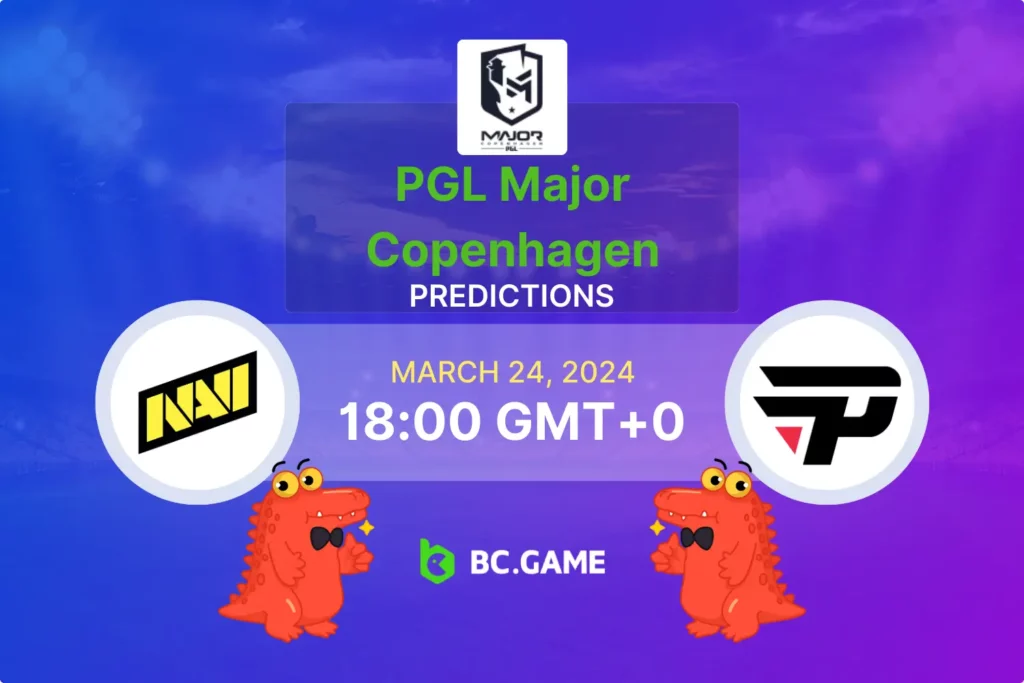 Expert Predictions: NaVi Takes on paiN in PGL Major Copenhagen Clash.