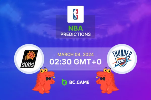 Phoenix Suns vs Oklahoma City Thunder Prediction, Odds, Betting Tips – NBA