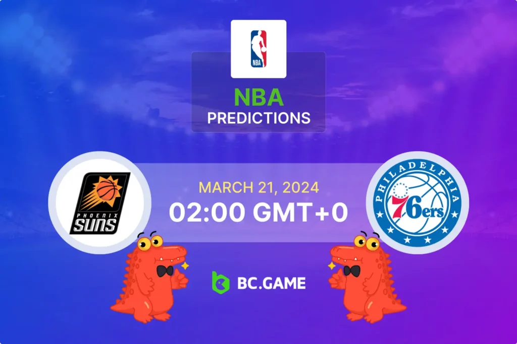 Analyzing the High-Stakes NBA Game: Suns vs 76ers Predictions and Tips.