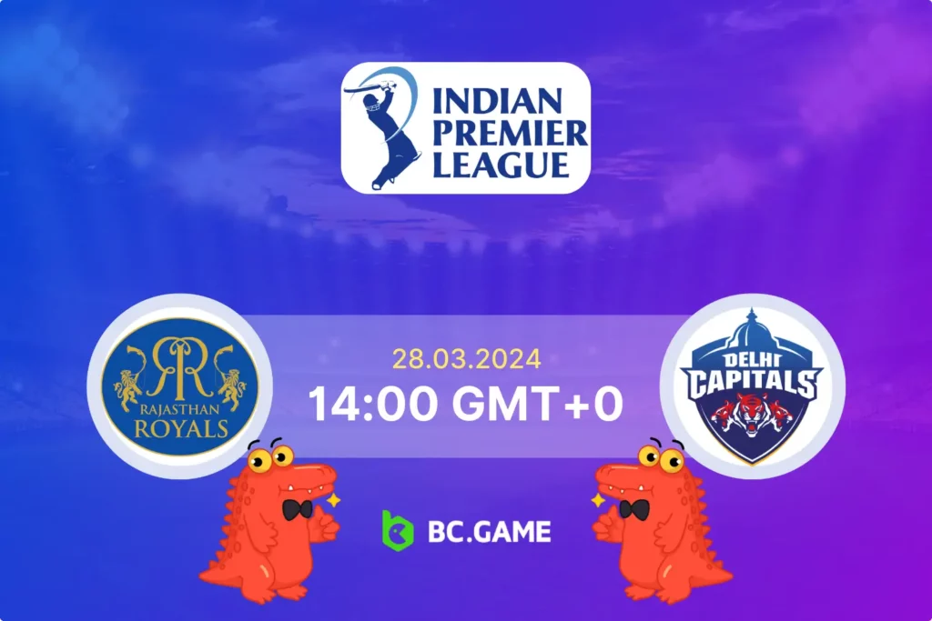 IPL 2024 Showdown: Rajasthan Royals vs Delhi Capitals Betting Insights & Tips.