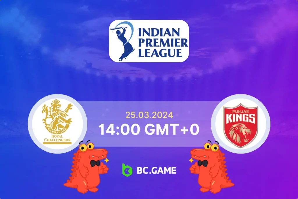 IPL 2024 Betting Guide: RCB vs PBKS Match Odds & Predictions.