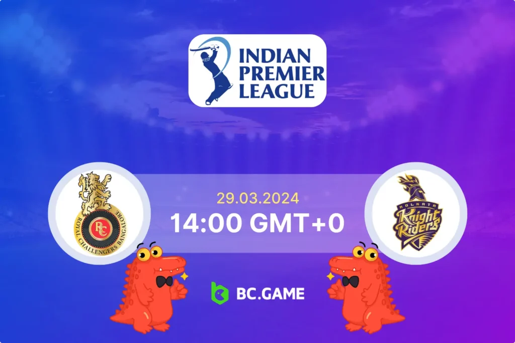IPL 2024 Face-off: RCB vs KKR Betting Tips, Odds, and Match Preview.