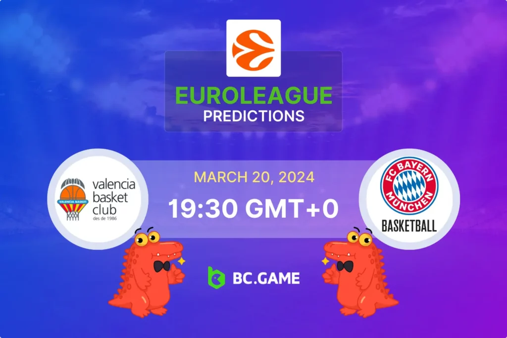 EuroLeague Clash: Valencia vs Bayern Munich Odds, Tips, and Predictions Unveiled.