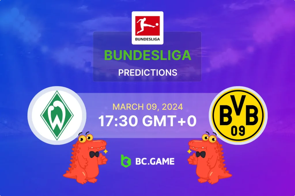 Bundesliga Battle: Werder Bremen vs Borussia Dortmund Predictions.