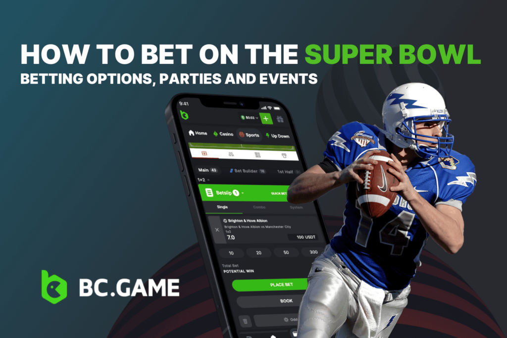 How to Bet on The Super Bowl – Betting Options, Betting Parties and Events