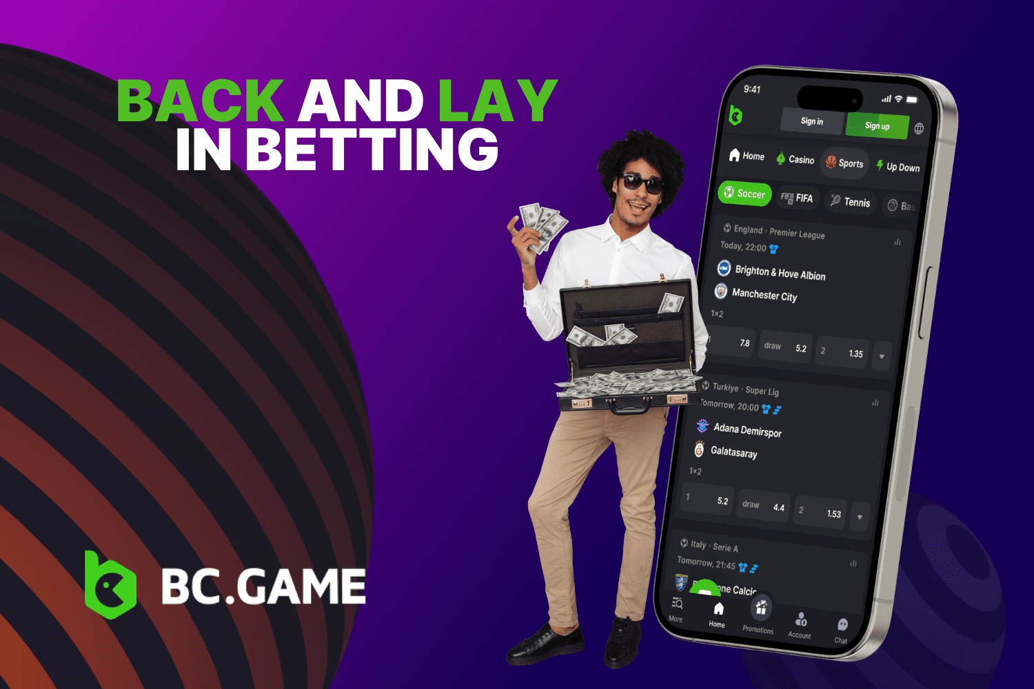 Back and Lay Betting Explained | BC.GAME