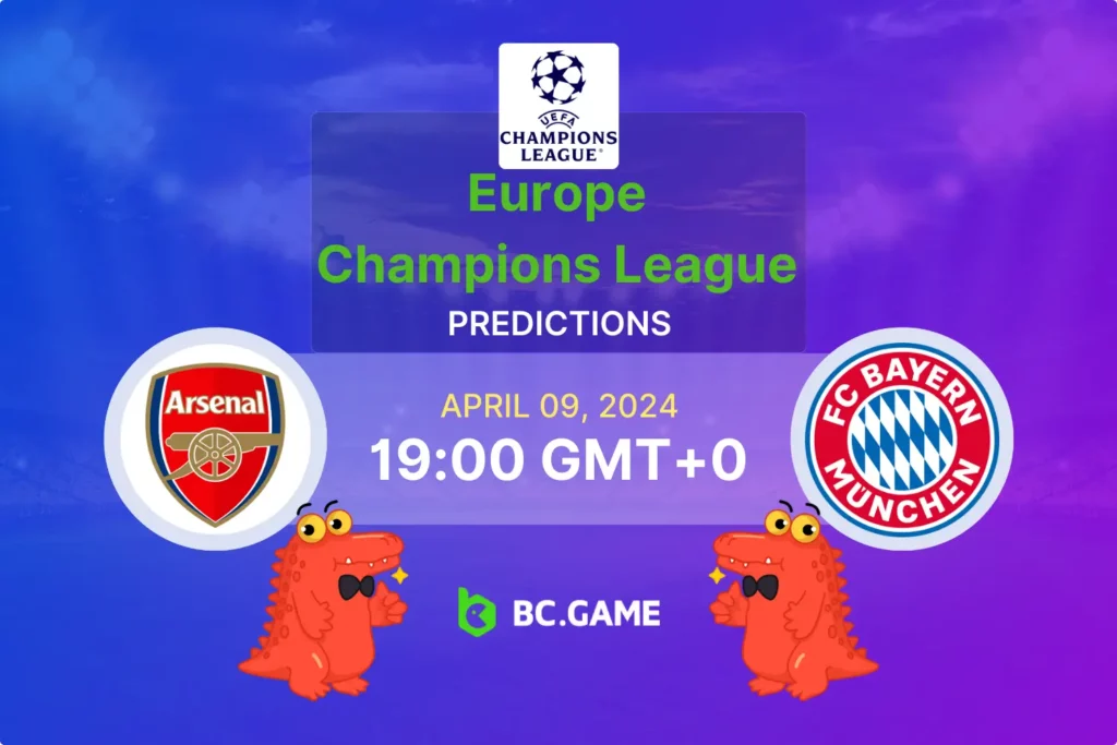 Arsenal vs Bayern Munich: Odds, Tips, and Predictions for the Champions League Clash.