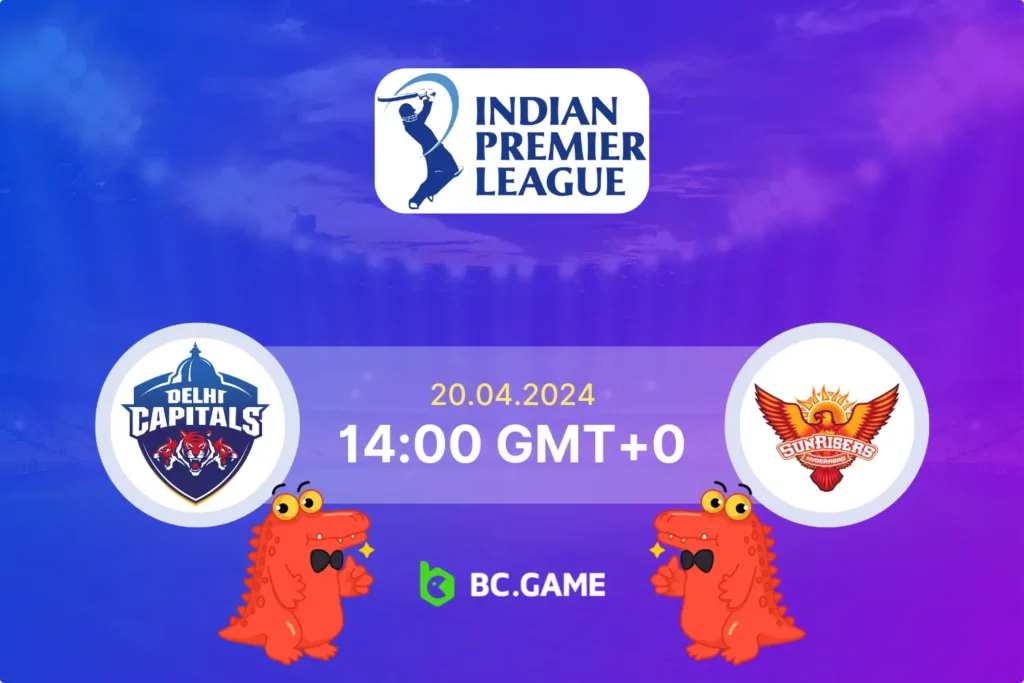 Delhi Capitals vs Sunrisers Hyderabad: IPL Betting Tips and Game Prediction.