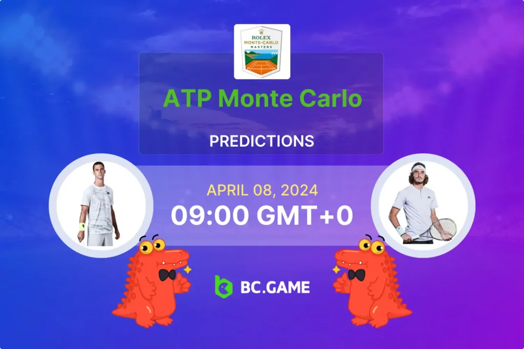 Tsitsipas vs Djere Monte Carlo Showdown: Prediction, Odds, and Betting Strategy.