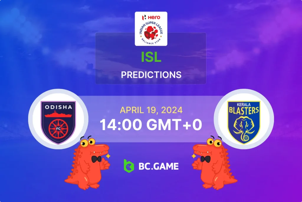 ISL 2024 Quarter-Final Preview: Odisha FC vs Kerala Blasters - Odds, Betting Tips, and Match Predictions.