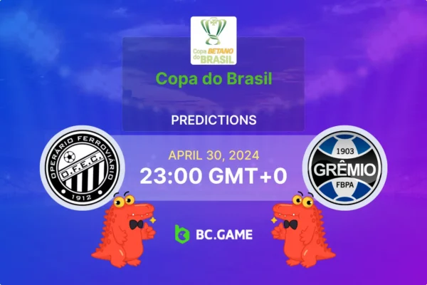 Operário Ferroviário vs Grêmio Prediction, Odds, Betting Tips – Copa do Brasil