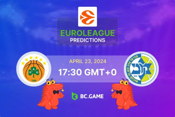 Panathinaikos vs Maccabi Tel Aviv Prediction, Odds, Betting Tips – Euroleague – Play Offs – Quarter-Finals