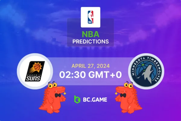 Phoenix Suns x Minnesota Timberwolves: Previsão, probabilidades e dicas de apostas – Playoffs da NBA 2024