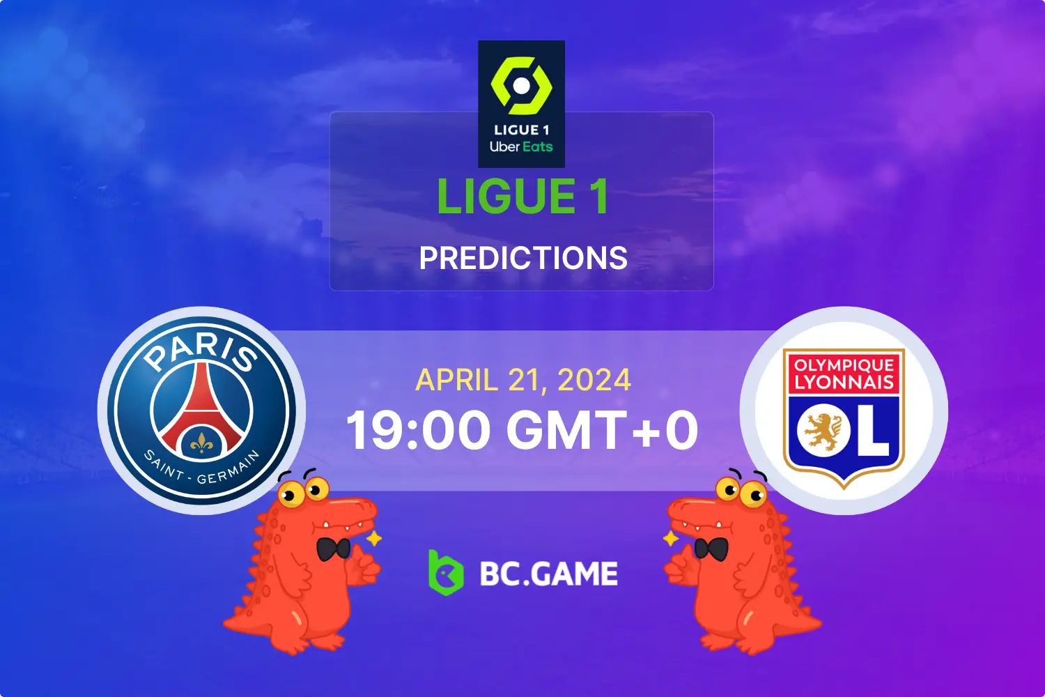 PSG vs Lyon Prediction, Odds, Betting Tips BC.GAME