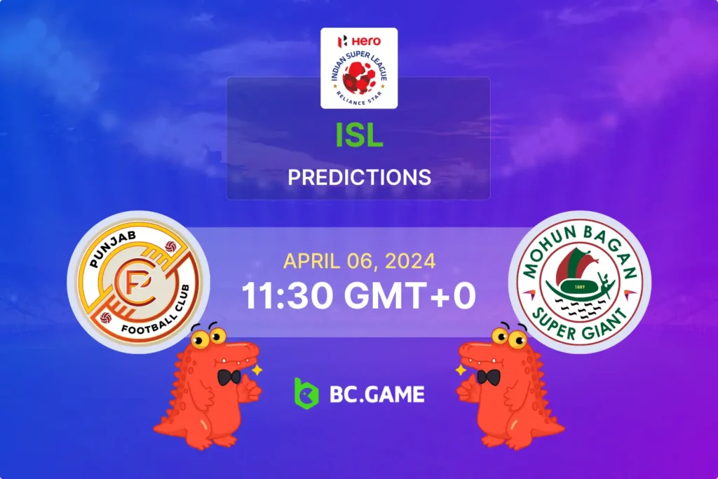 ISL 2024 Betting Preview: Punjab FC vs ATK Mohun Bagan Odds & Predictions.