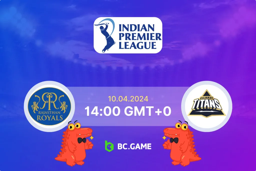 Betting on IPL: Rajasthan Royals vs Gujarat Titans Odds and Predictions.