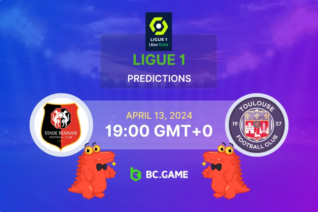 Rennes vs Toulouse on April 13: Ligue 1 Betting Odds, Tips, and Match Predictions.