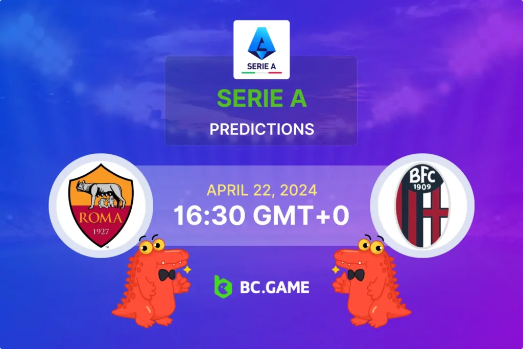 Expert Betting Tips and Predictions for Roma vs Bologna Serie A Game.