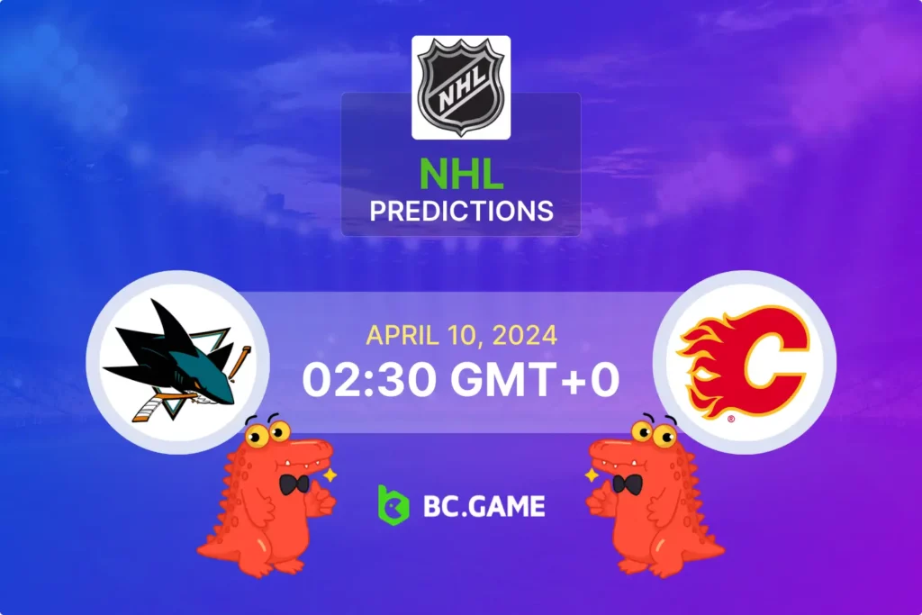 Sharks vs Flames: Expert Picks, Odds, and NHL Betting Tips for April 10.