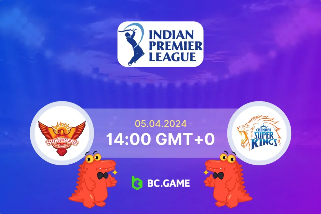 Expert Betting Tips for Sunrisers Hyderabad vs Chennai Super Kings, IPL 2024 Clash.