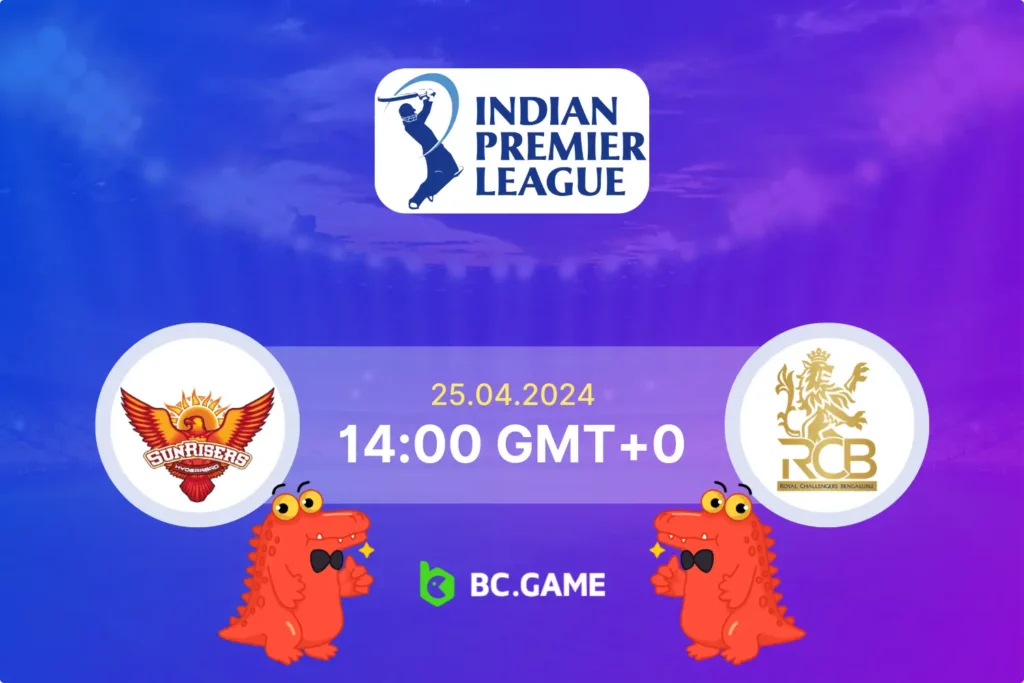 IPL 2024 Match Prediction: Sunrisers Hyderabad vs Royal Challengers.
