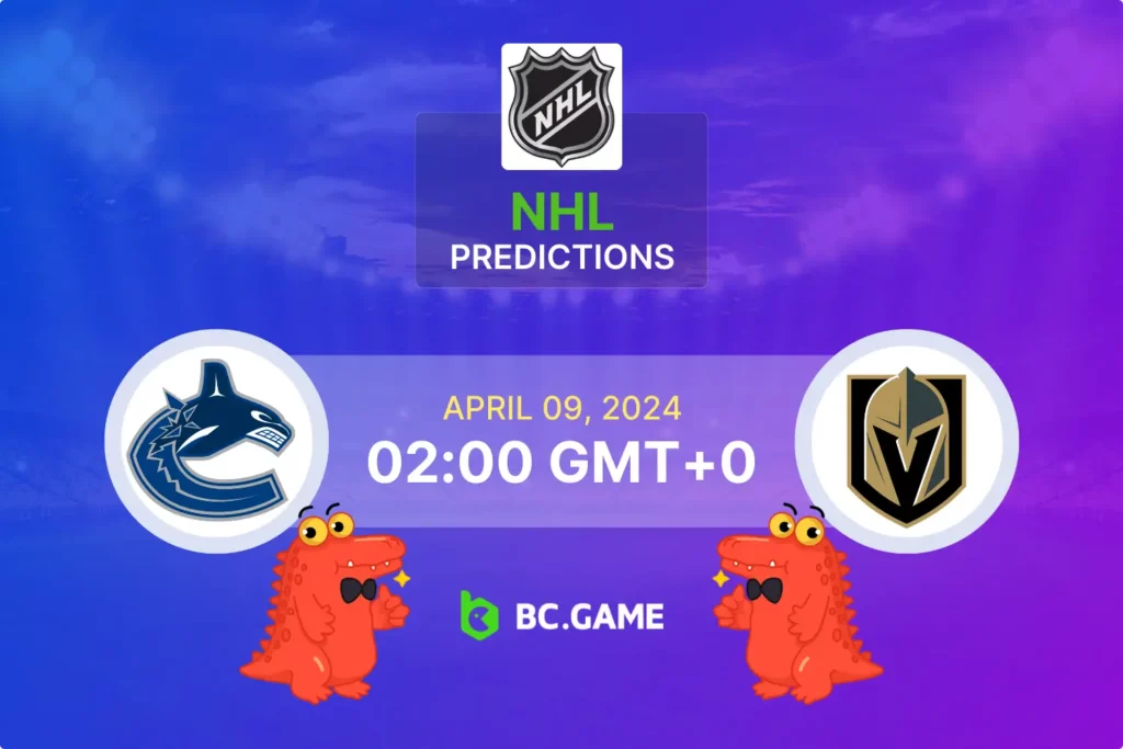 NHL Betting Insight: Vancouver Canucks vs Vegas Golden Knights Predictions and Odds.