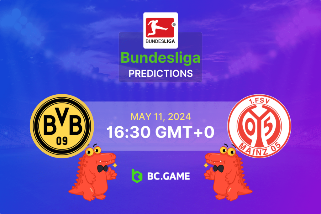 FSV Mainz 05 vs Borussia Dortmund Prediction, Odds, Betting Tips – Bundesliga