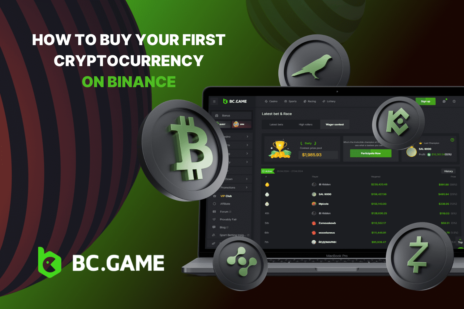 How to Buy Cryptocurrency on Binance | BC.GAME