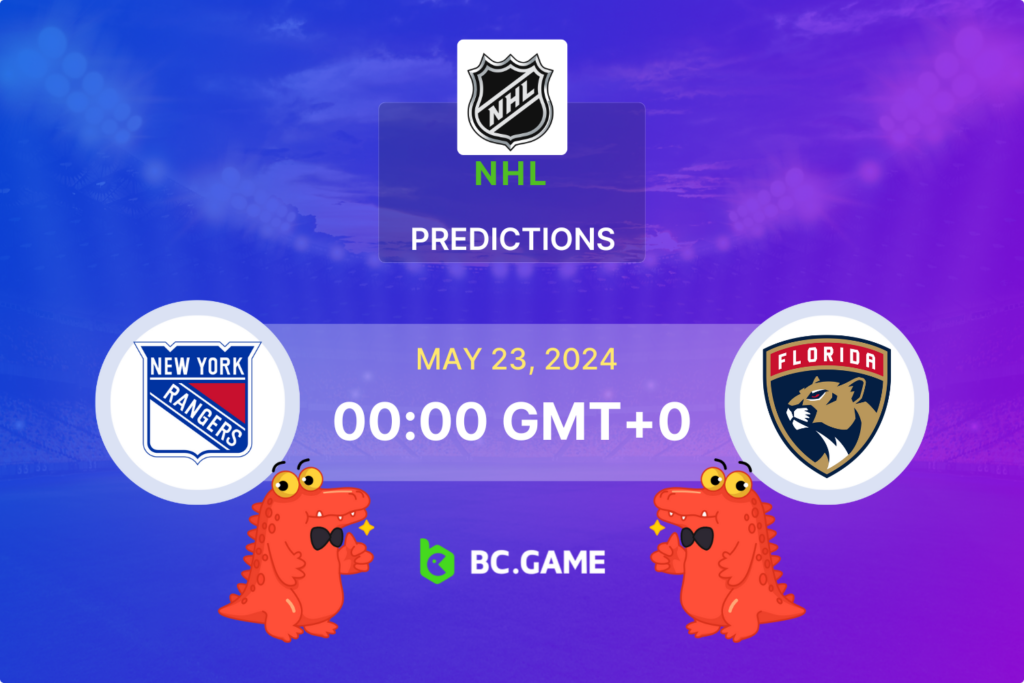New York Rangers vs Florida Panthers: Betting Tips and Match Prediction for May 23, 2024.
