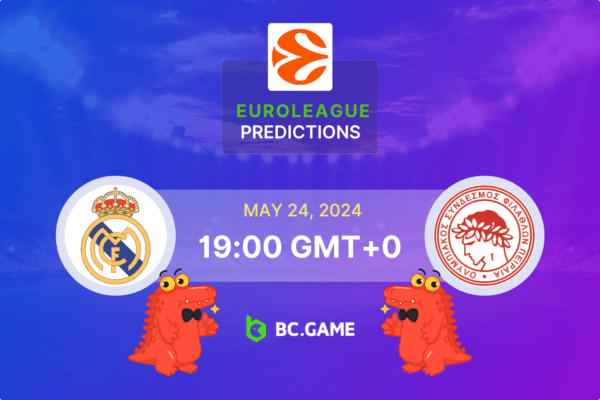 Real Madrid – Olympiacos: Palpite, probabilidades e dicas de apostas  – EUROLEAGUE – FINAL FOUR