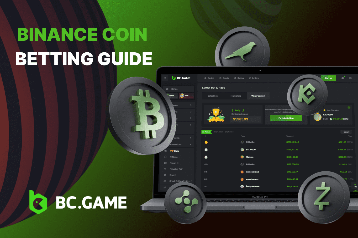 Binance Coin Betting: A Complete Guide | BC.Game