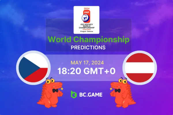 Czech Republic vs Austria Prediction, Odds, Betting Tips – WORLD CHAMPIONSHIP