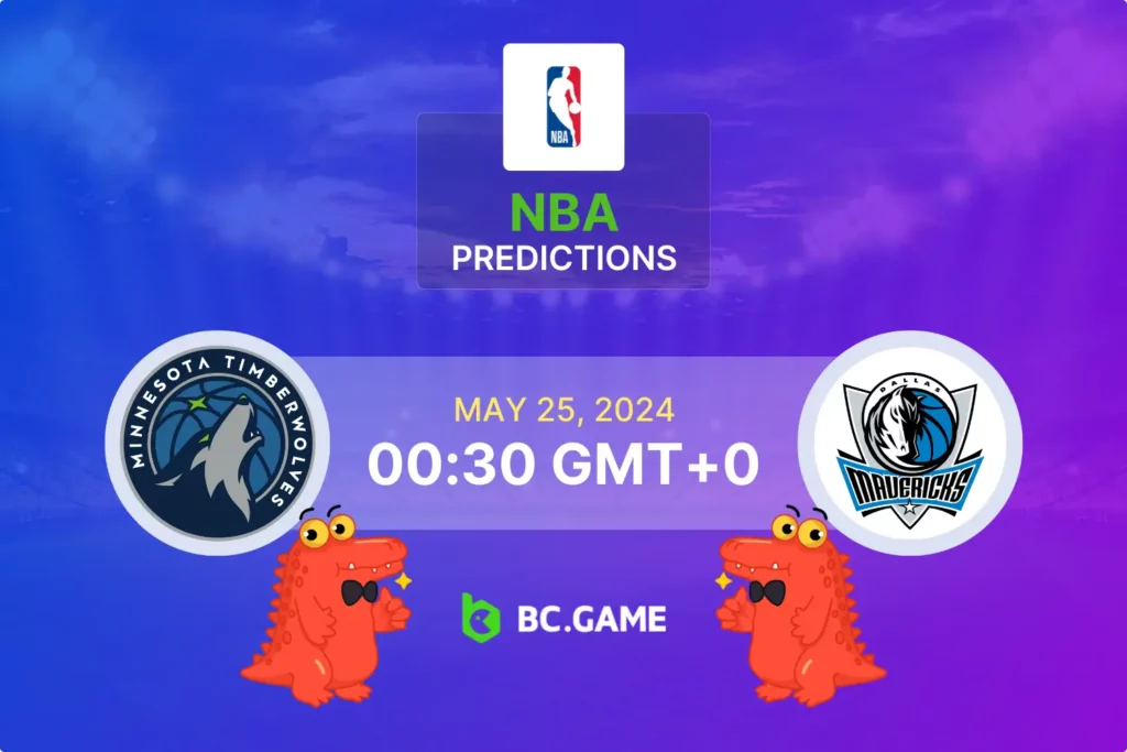 Betting Tips and Predictions for Timberwolves vs Mavericks Playoff Game.