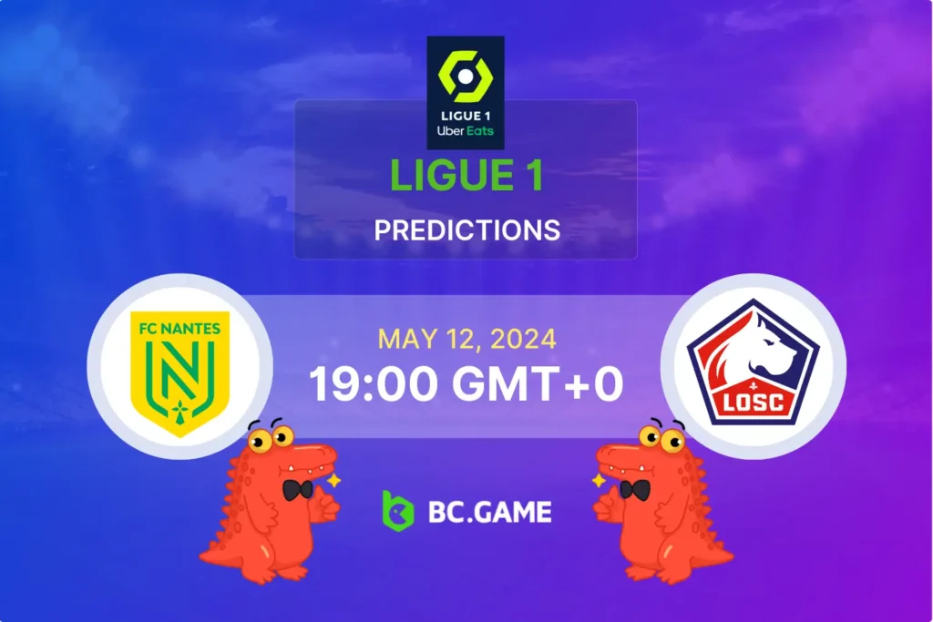 Nantes vs Lille: Ligue 1 Prediction, Odds, and Key Betting Tips.