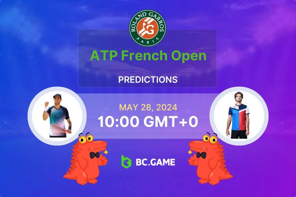 Betting Tips for Nuno Borges vs Tomas Machac at Roland-Garros.